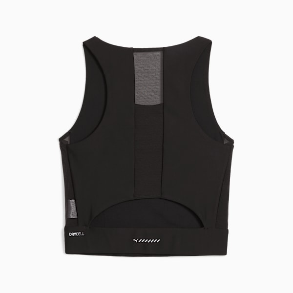 Crop top de running para mujer Run ULTRAFORM, PUMA Black, large-MEX
