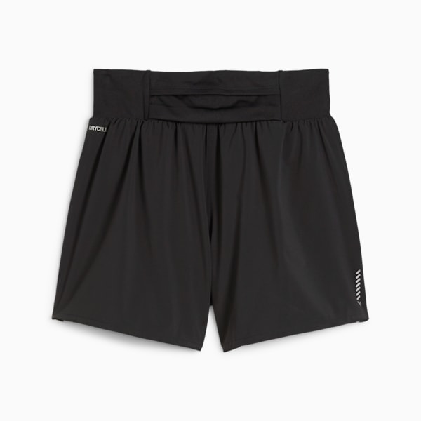 Shorts de running con pierna de 10cm RUN EVOLVE para mujer, PUMA Black, large-ARG