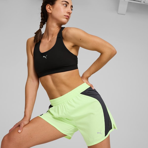 RUN FAV VELOCITY 5" Women's Running Shorts, Fizzy Apple, large-ZAF