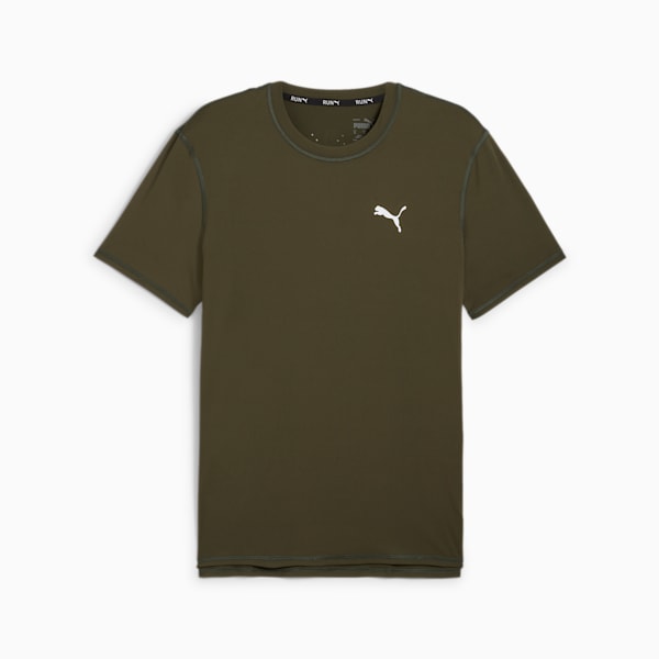 Remera Run Cloudspun, Dark Olive, large-ARG
