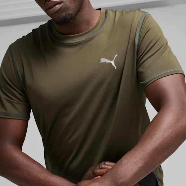 Remera Run Cloudspun, Dark Olive, large-ARG