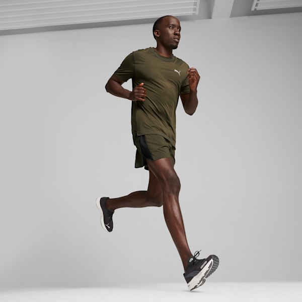 Remera Run Cloudspun, Dark Olive, large-ARG