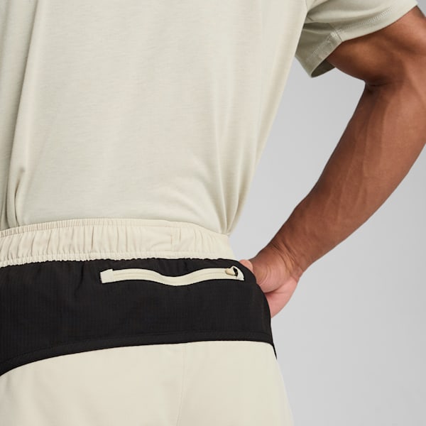 Shorts de running Run Velocity ULTRAWEAVE 17cm para hombre, Desert Dust, large-ARG