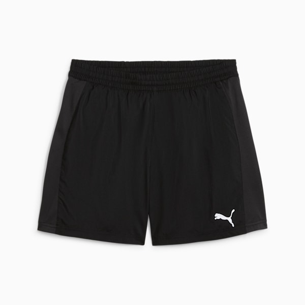 Shorts de hombre velocity 12,7 cms RUN FAVORITE, PUMA Black-Lime Pow, large-ARG
