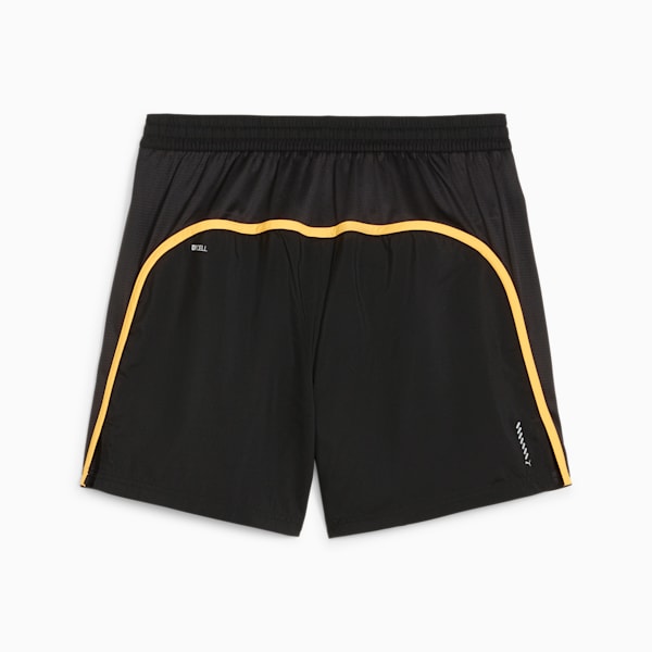 RUN FAVORITE VELOCITY Men's 5" Shorts, PUMA Black-Sun Stream, large-ZAF