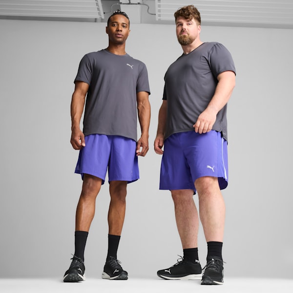 Shorts de running RUN FAV Velocity 17cm para hombre, Lapis Lazuli, large-ARG