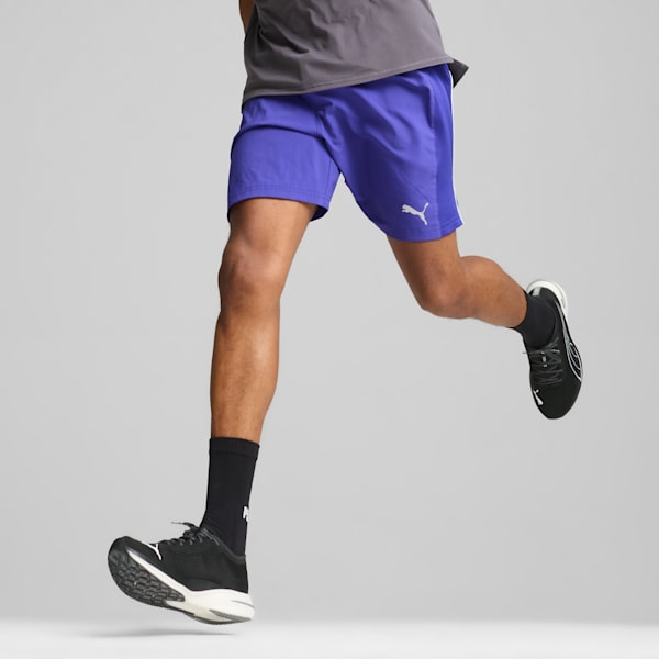 Shorts de running RUN FAV Velocity 17cm para hombre, Lapis Lazuli, large-ARG