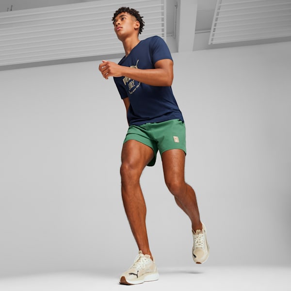 PUMA x First Mile Men's Woven Shorts, Vine, large-ZAF