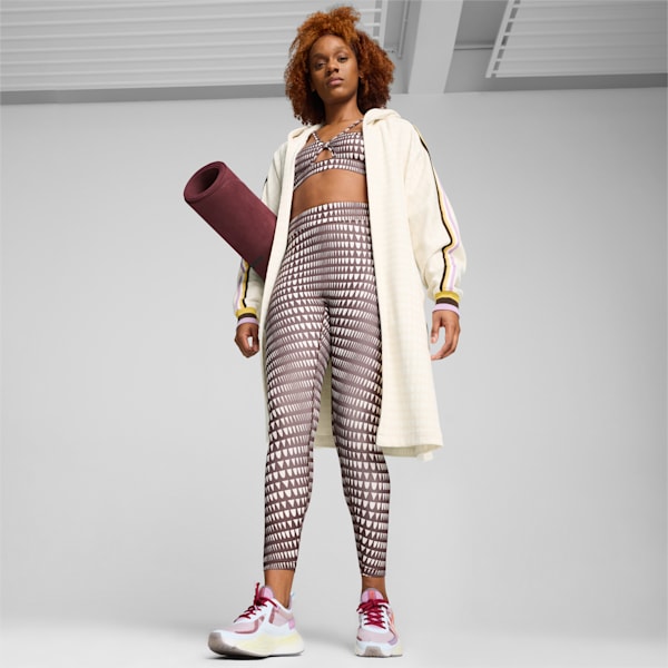 Albornoz estilo anorak PUMA x LEMLEM para mujer, Warm White-AOP, large-ARG