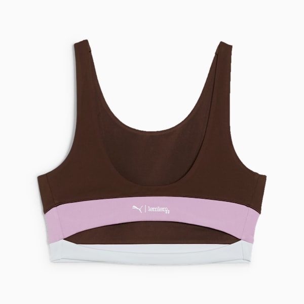 Top Deportivo para mujer PUMAxLEMLEM, Dark Chocolate, large-ARG