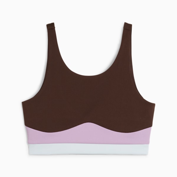 Top Deportivo para mujer PUMAxLEMLEM, Dark Chocolate, large-ARG