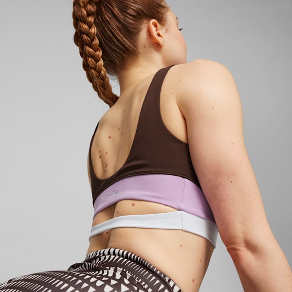 Top Deportivo para mujer PUMAxLEMLEM, Dark Chocolate, large-ARG