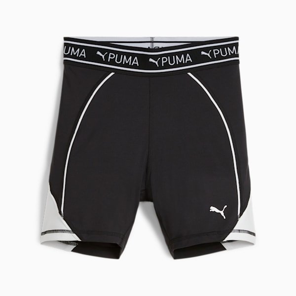 Shorts para mujer train strong, PUMA Black, large-ARG