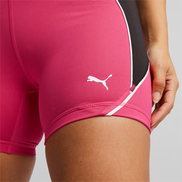 Shorts para mujer train strong, Garnet Rose, large-ARG