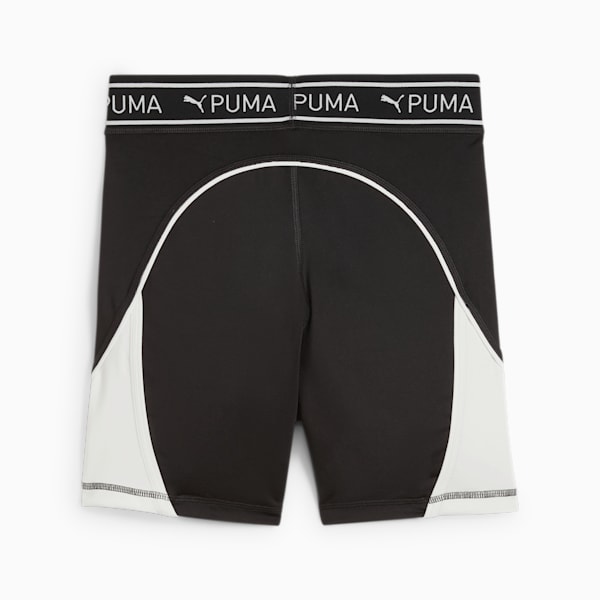 Shorts para mujer train strong, PUMA Black-Vapor Gray, large-ARG