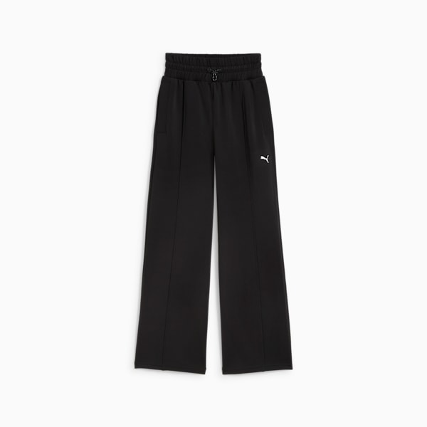 Jogging de tejido doble PUMA FIT para mujer, Puma Black, large-ARG