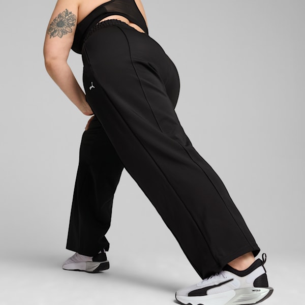 Jogging de tejido doble PUMA FIT para mujer, Puma Black, large-ARG
