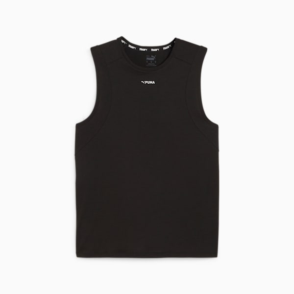 Remera de training para hombre Triblend, PUMA Black, large-ARG