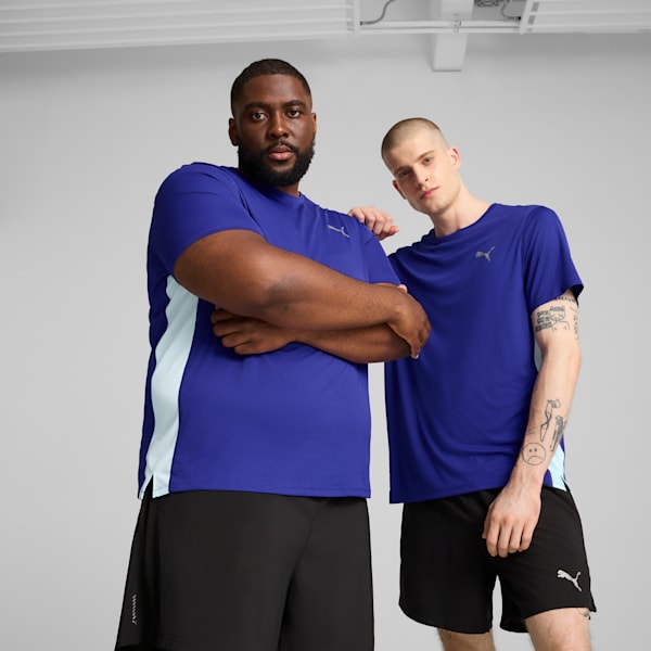 RUN FAVORITE Men's Tee, Lapis Lazuli, large-ZAF