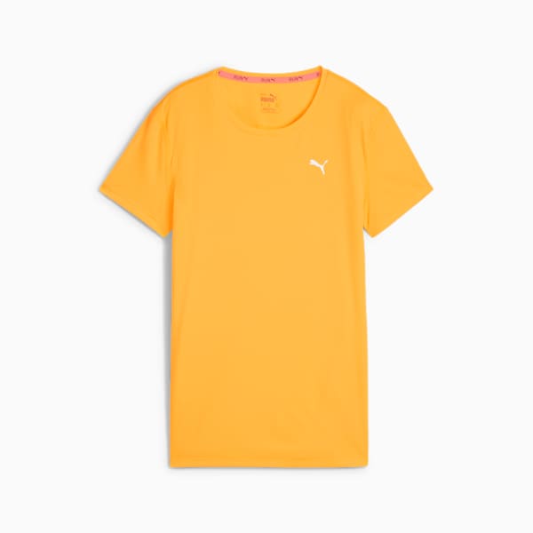 RUN FAVORITE Women's Tee, Sun Stream, large-ZAF
