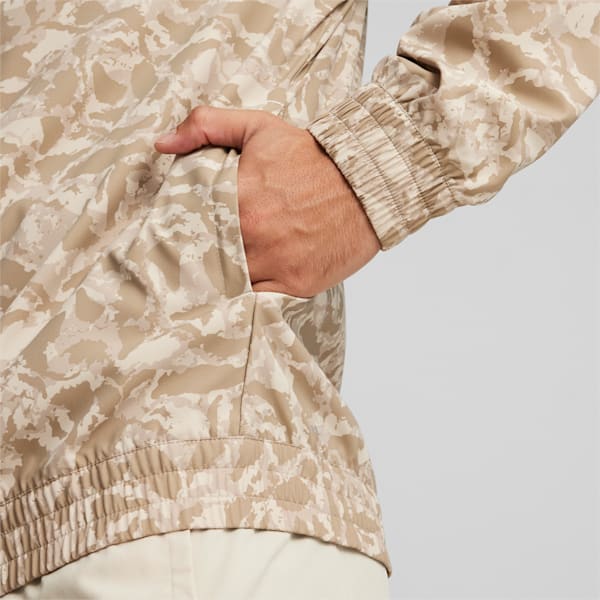 Campera PUMA Fit para hombre, Putty-Q1 print, large-ARG
