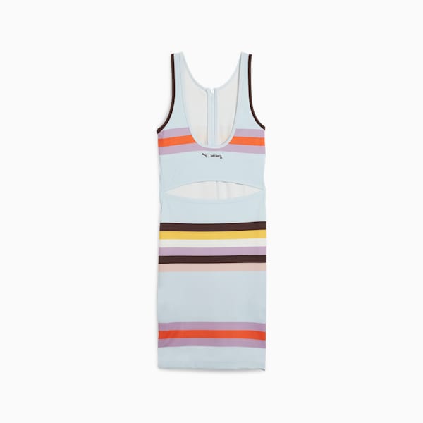 PUMA x lemlem Women's Coverup, Icy Blue-AOP, large-ZAF