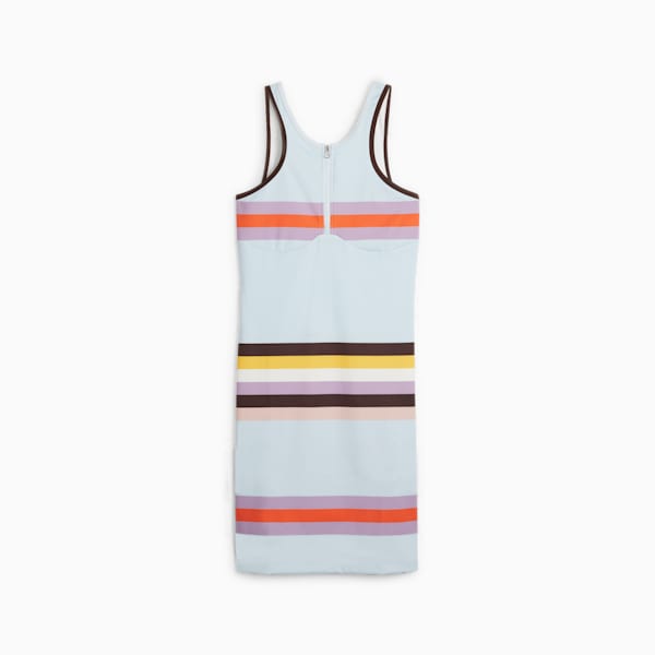 PUMA x lemlem Women's Coverup, Icy Blue-AOP, large-ZAF
