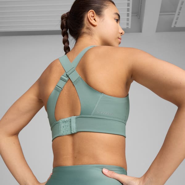 Sports bra PWRbreathe RUN, Green Moon, large-MEX