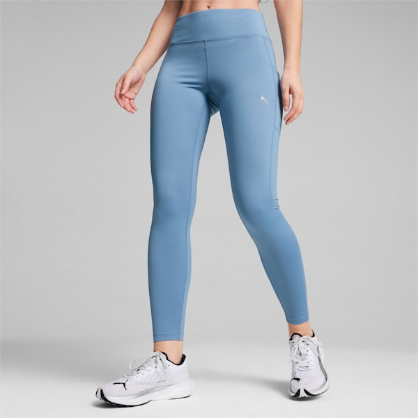 Calzas de running RUN FAV VELOCITY largas para mujer, Zen Blue, large-ARG