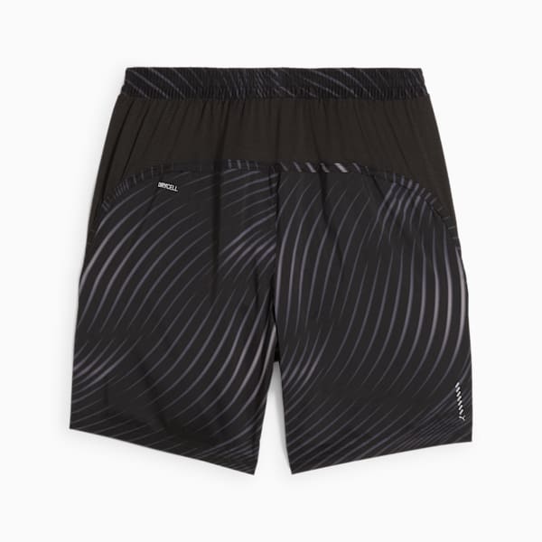 RUN FAV VELOCITY Men's All-Over-Print 7"  Running Shorts, PUMA Black-AOP, large-ZAF