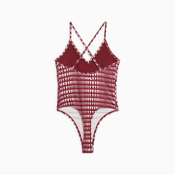 Body PUMA x LEMLEM para mujer, Team Regal Red, large-ARG