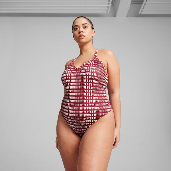 Body PUMA x LEMLEM para mujer, Team Regal Red, large-ARG