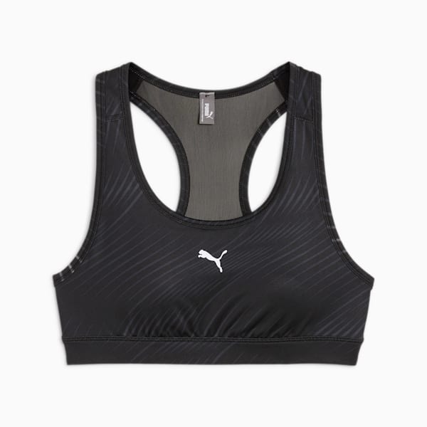 Top deportivo de entrenamiento 4KEEPS para mujer, PUMA Black-Run Q3 AOP, large-ARG
