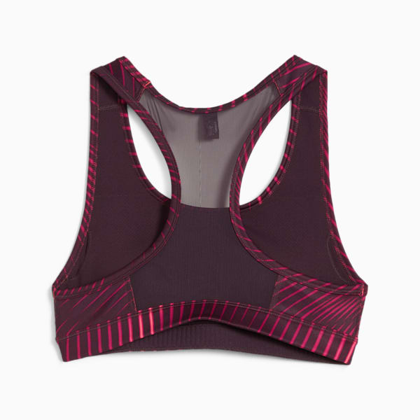 Top deportivo de entrenamiento 4KEEPS para mujer, Midnight Plum-Run AOP, large-ARG