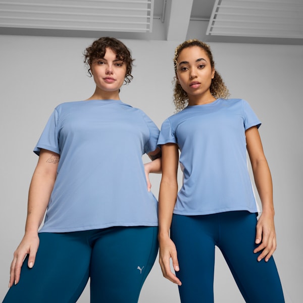 Remera Velocity para mujer, Zen Blue, large-ARG