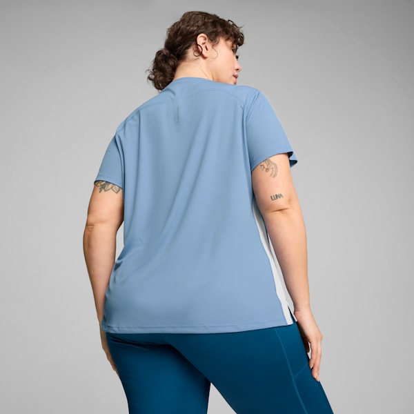 Remera Velocity para mujer, Zen Blue, large-ARG