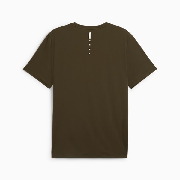 Poly Cargo Tee Men, Dark Olive, large-ZAF