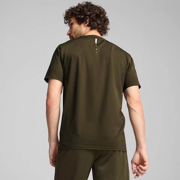 Poly Cargo Tee Men, Dark Olive, large-ZAF