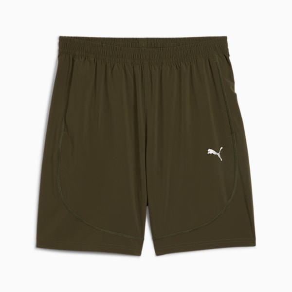Flex 7" Woven Shorts Men, Dark Olive, large-ZAF