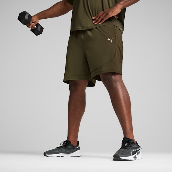 Flex 7" Woven Shorts Men, Dark Olive, large-ZAF