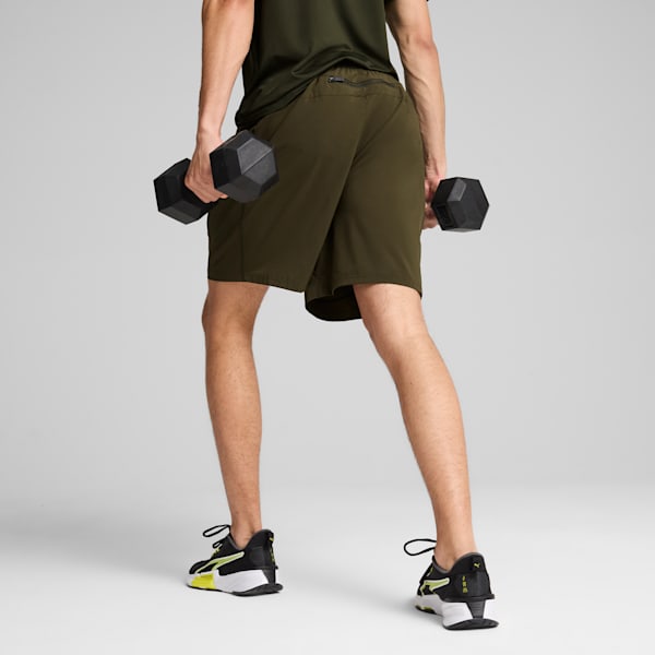 Flex 7" Woven Shorts Men, Dark Olive, large-ZAF