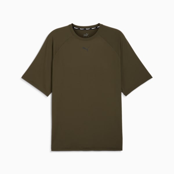 Remera CLOUDSPUN ThermoAdapt para hombre, Dark Olive, large-ARG