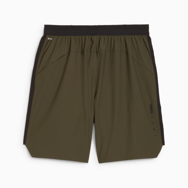Shorts Fuse Stretch para hombre, Dark Olive, large-ARG
