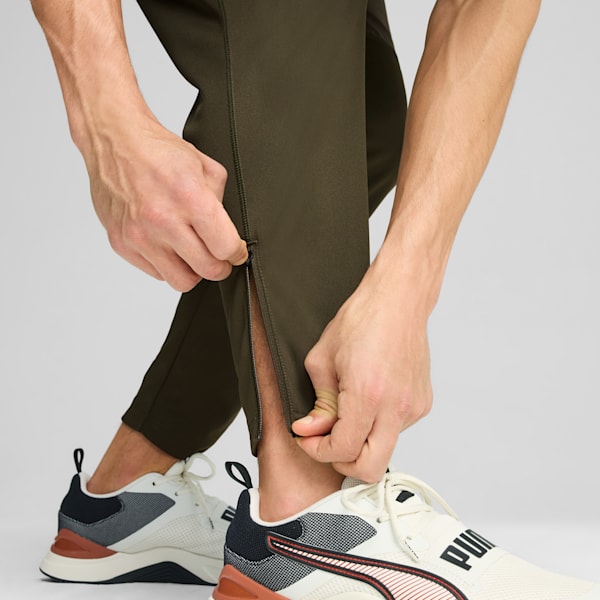 Panelled Tapered Jogger Men, Dark Olive, large-ZAF