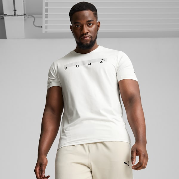 Remera PUMA FIT CLOUDSPUN para hombre, Vapor Gray, large-ARG