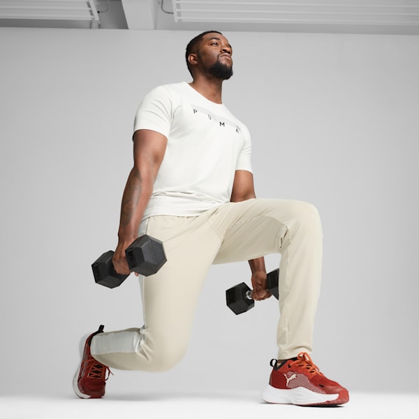 Remera PUMA FIT CLOUDSPUN para hombre, Vapor Gray, large-ARG