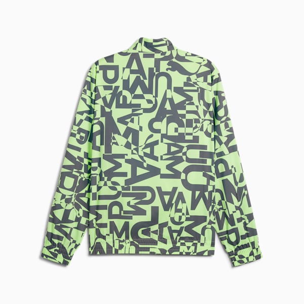 PUMA FIT All-Over Print Jacket Men, Galactic Gray, large-ZAF