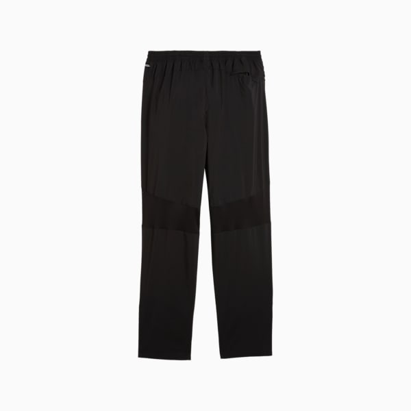 Pantalones con tejido de malla para hombre, PUMA Black, large-ARG