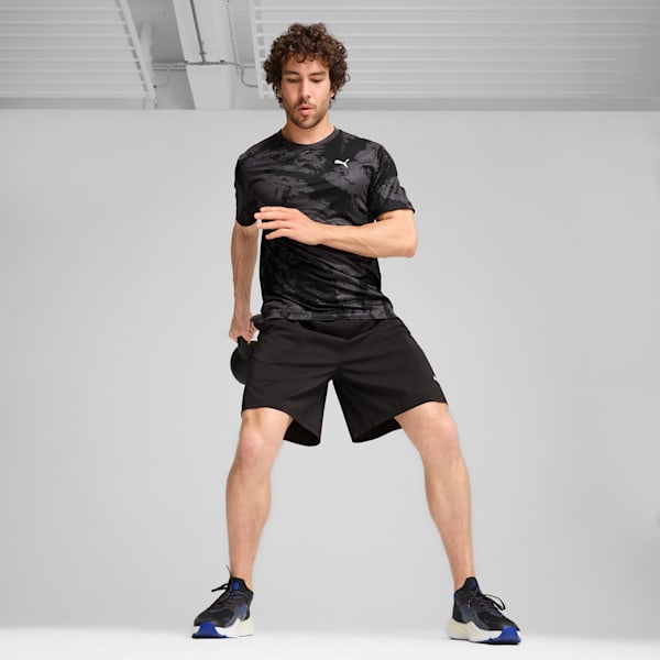 Remera con estampado Train All Day para hombre, PUMA Black, large-ARG