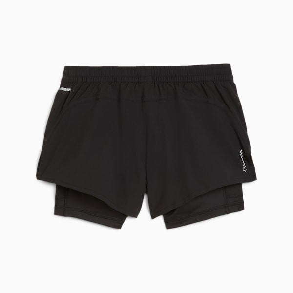 Shorts "2 en 1" PUMA RUN Velocity para mujer, PUMA Black, large-ARG